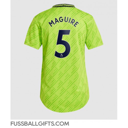 Manchester United Harry Maguire #5 Fußballbekleidung 3rd trikot Damen 2022-23 Kurzarm